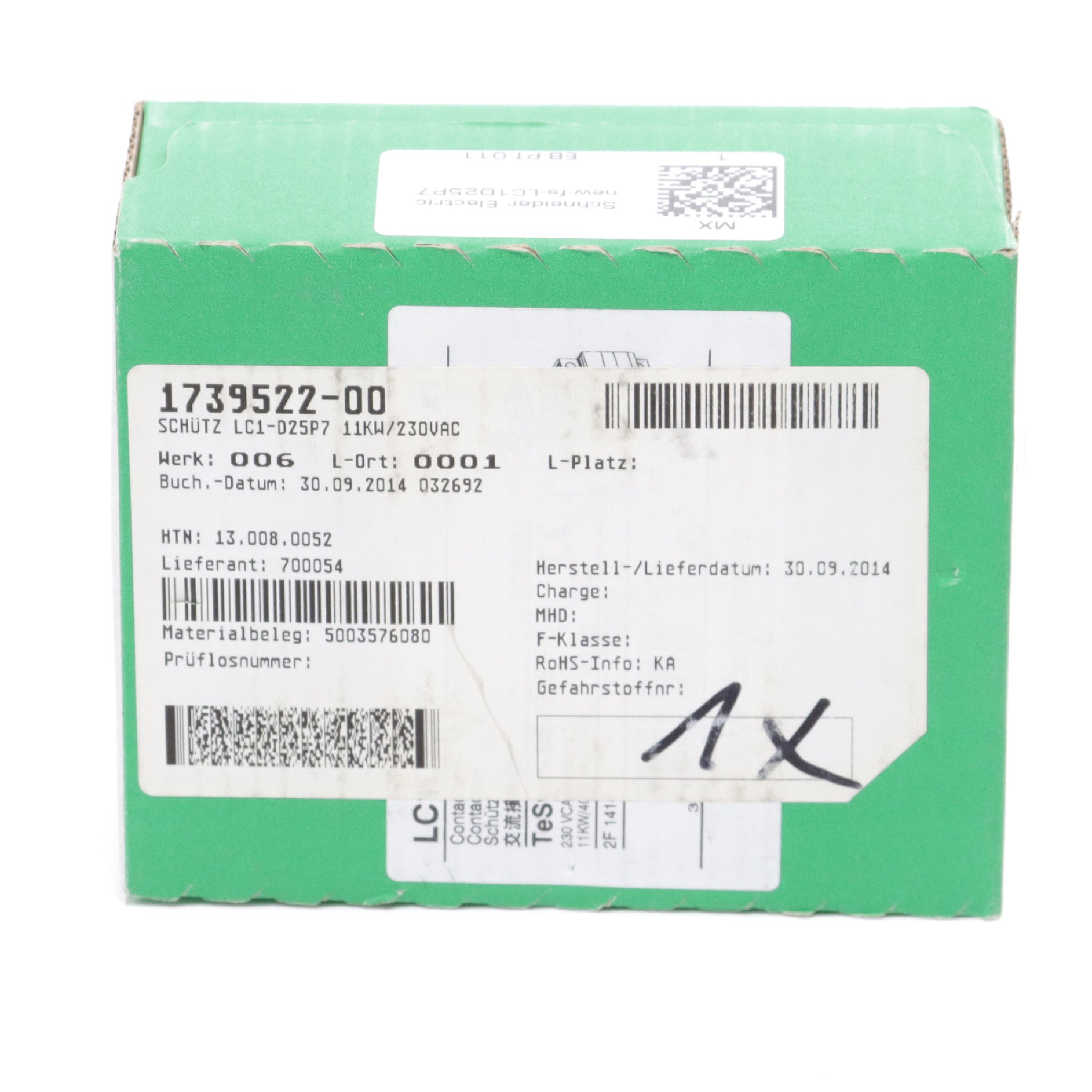 Contactor  New FS